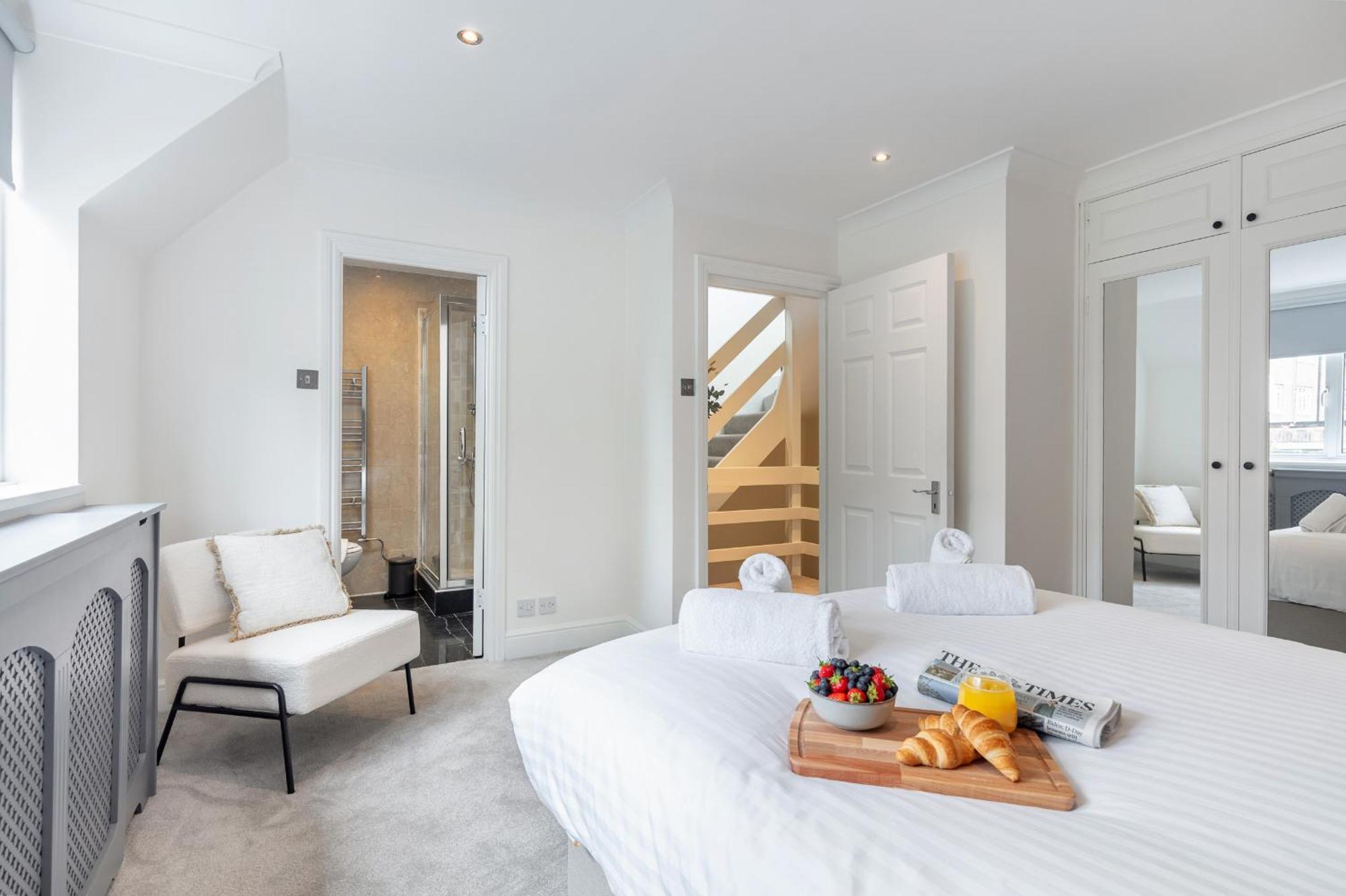 Willa Rare 4Beds Townhouse In Kensington With Patio Londyn Zewnętrze zdjęcie