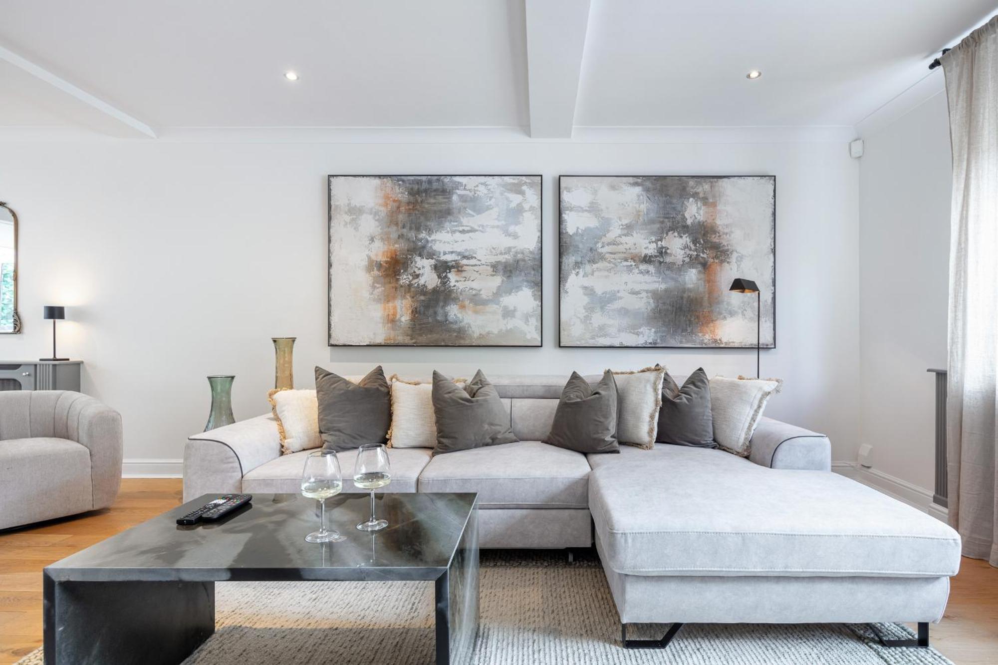 Willa Rare 4Beds Townhouse In Kensington With Patio Londyn Zewnętrze zdjęcie
