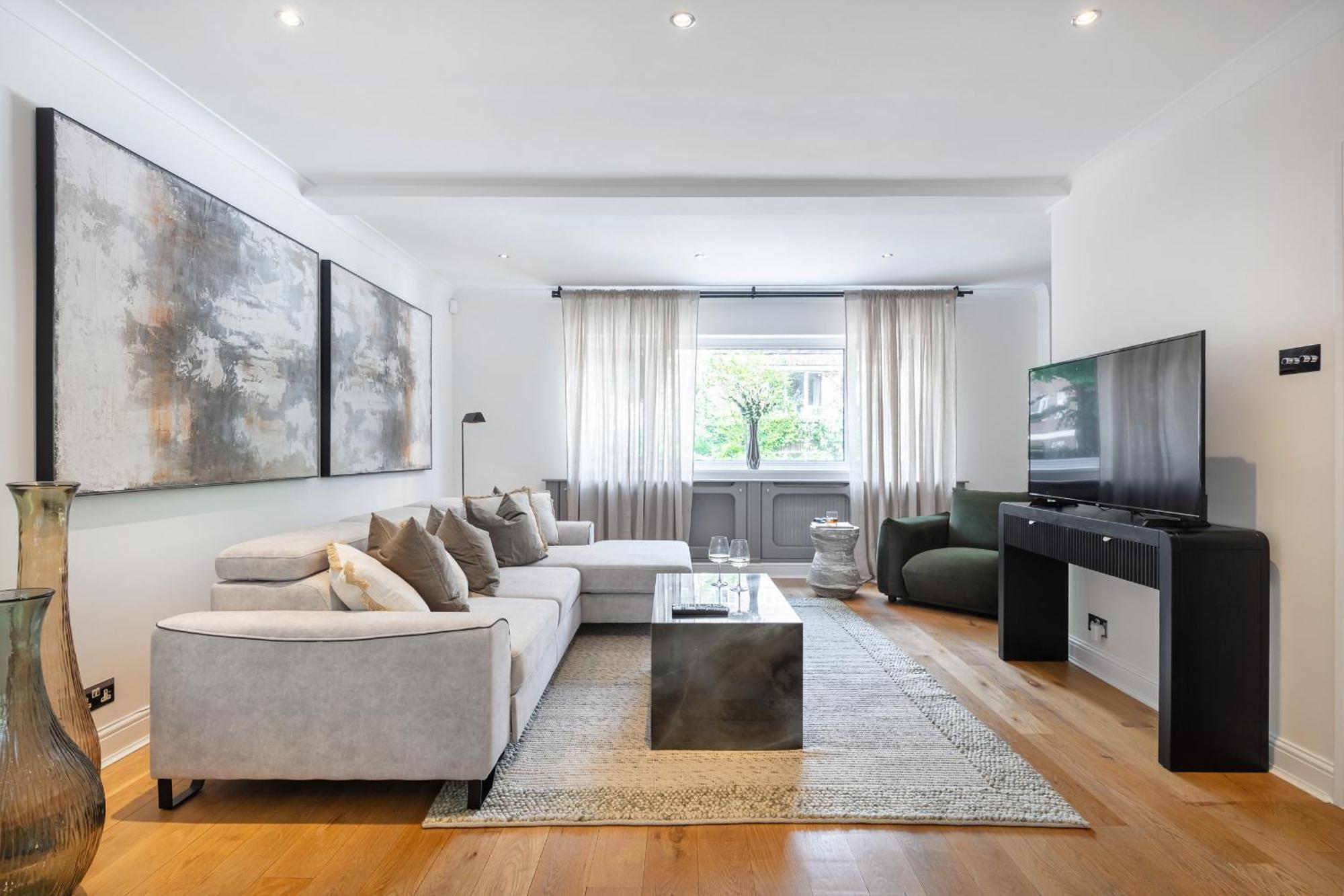 Willa Rare 4Beds Townhouse In Kensington With Patio Londyn Zewnętrze zdjęcie