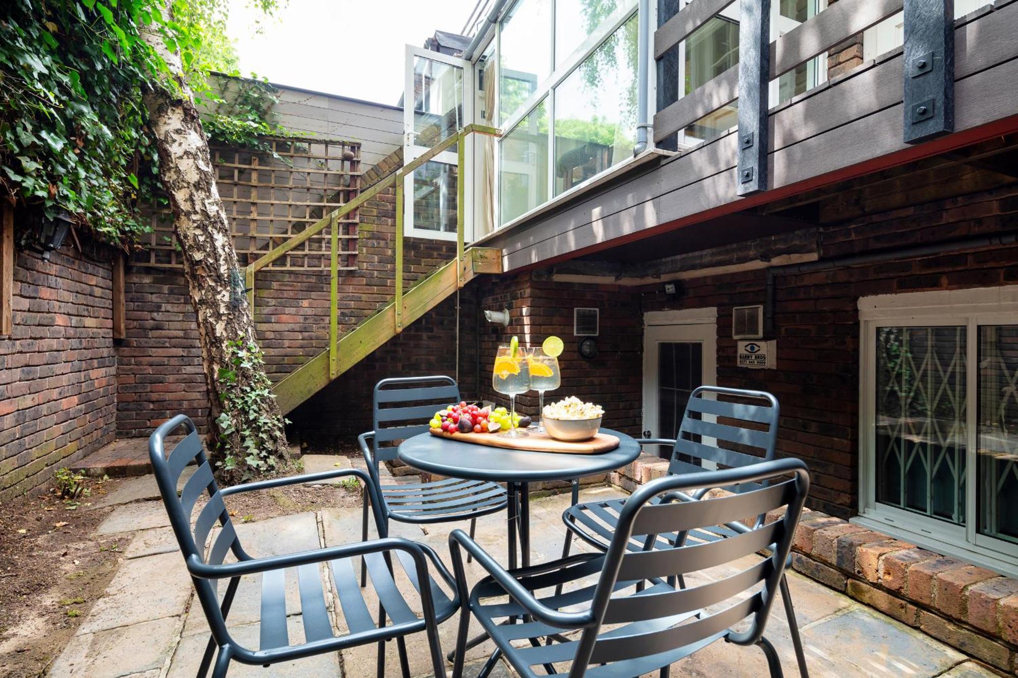 Willa Rare 4Beds Townhouse In Kensington With Patio Londyn Zewnętrze zdjęcie