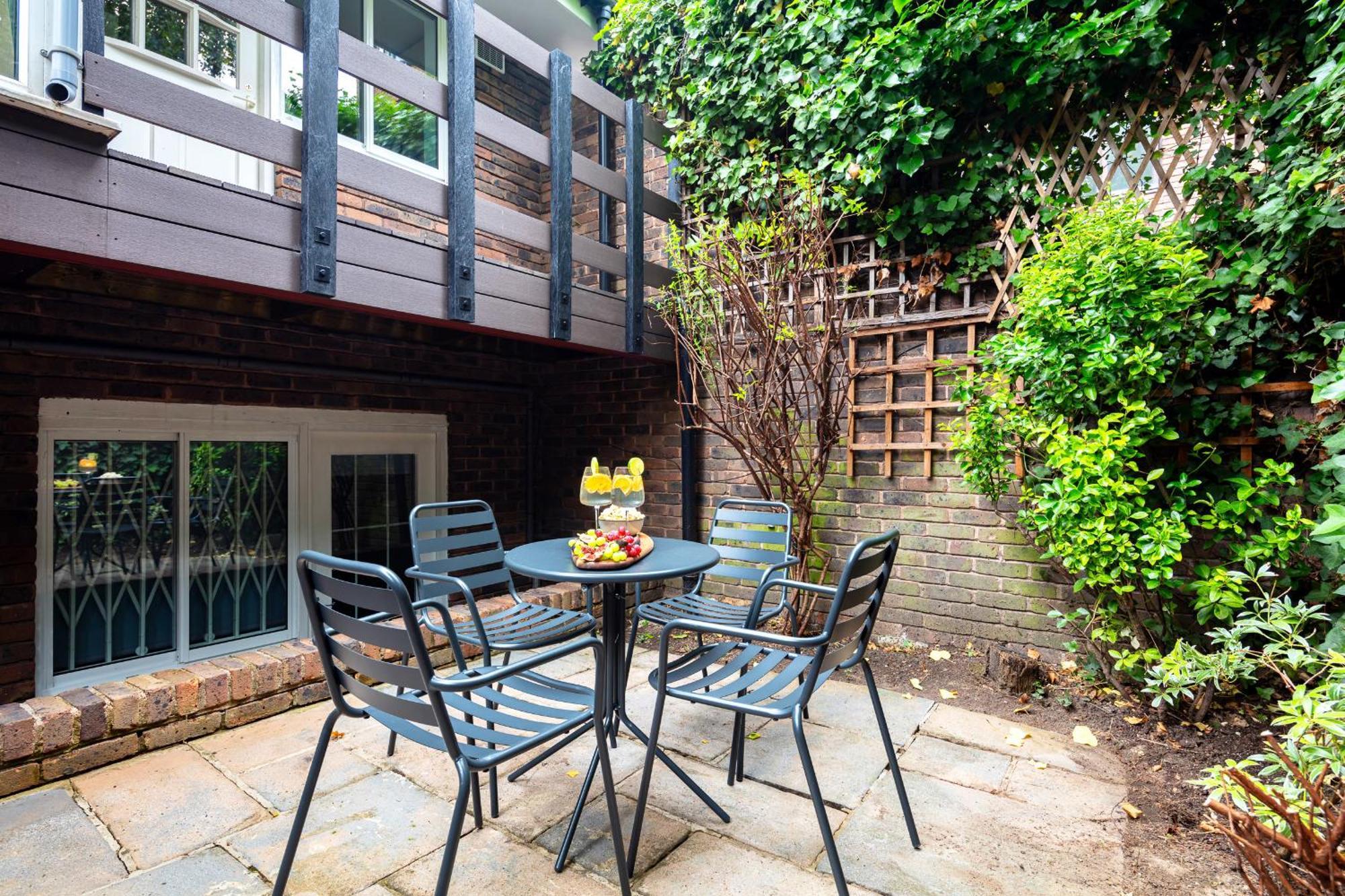 Willa Rare 4Beds Townhouse In Kensington With Patio Londyn Zewnętrze zdjęcie